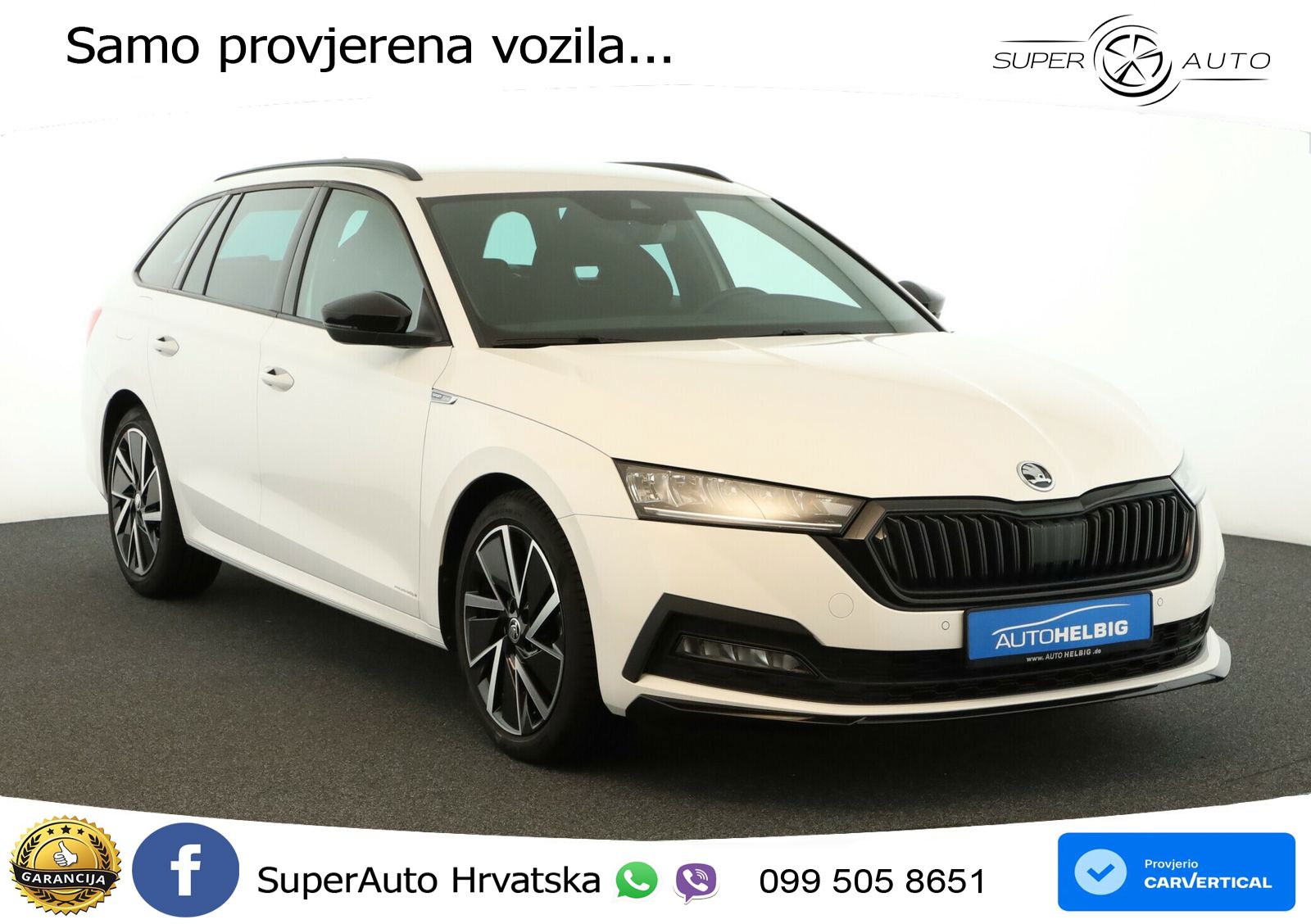 Škoda Octavia Combi 2.0 TDI (150 KS) DSG SportLine