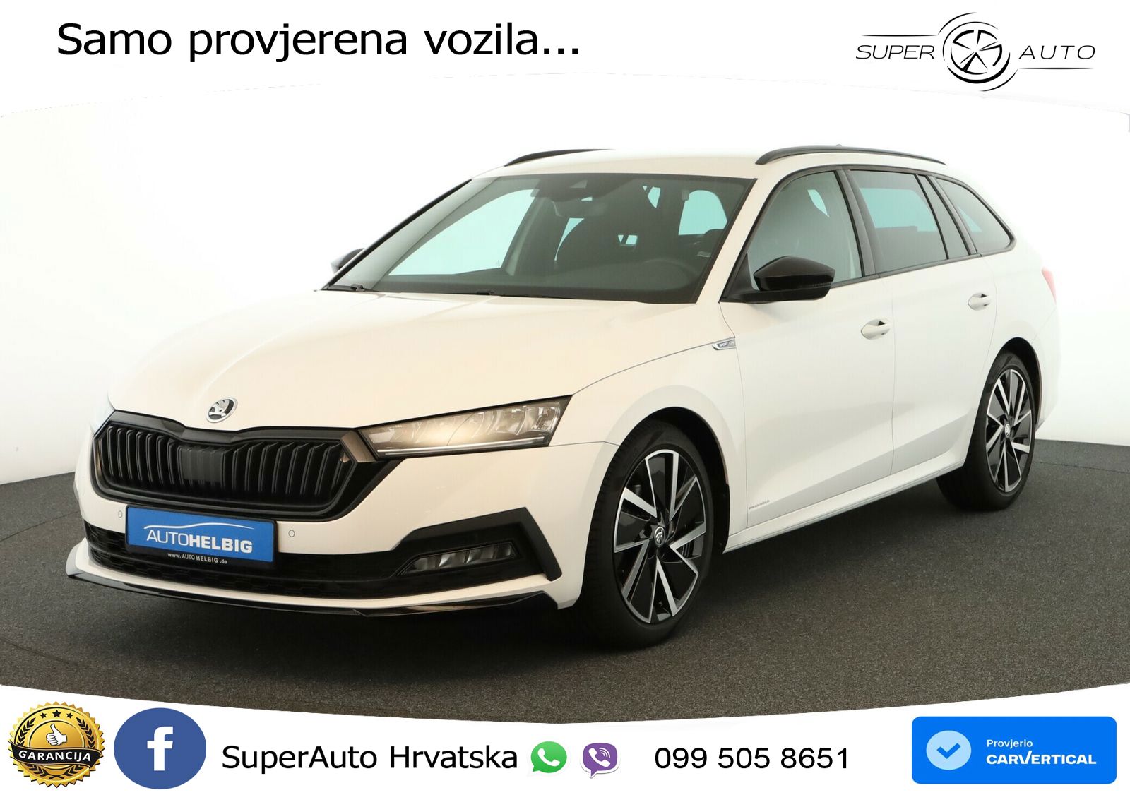 Škoda Octavia Combi 2.0 TDI (150 KS) DSG SportLine