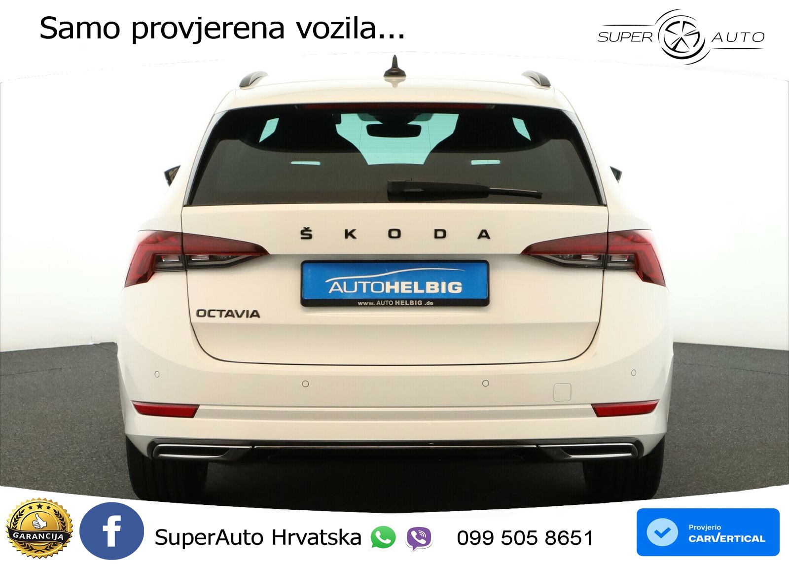 Škoda Octavia Combi 2.0 TDI (150 KS) DSG SportLine