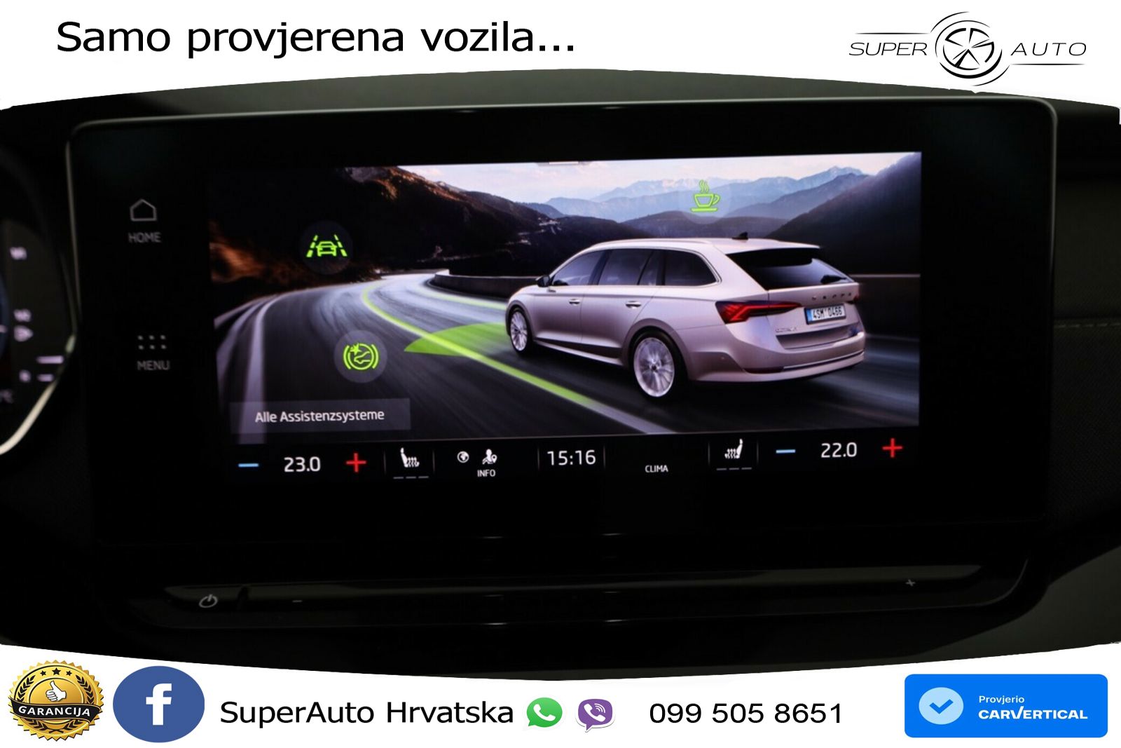 Škoda Octavia Combi 2.0 TDI (150 KS) DSG SportLine