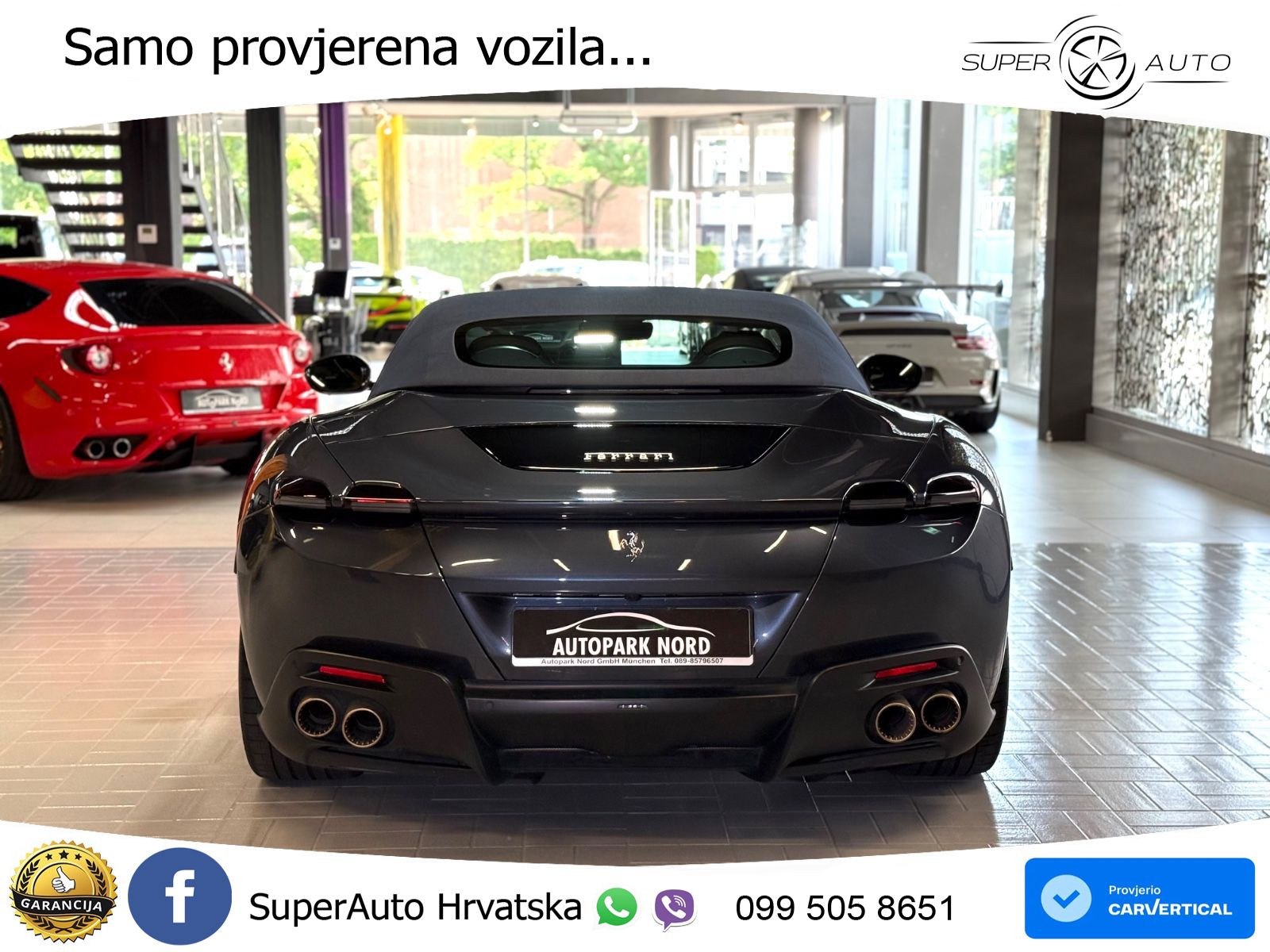 Ferrari Roma Spider 3.9 V8 (620 KS) F1 DCT LED+GR SJED+ACC