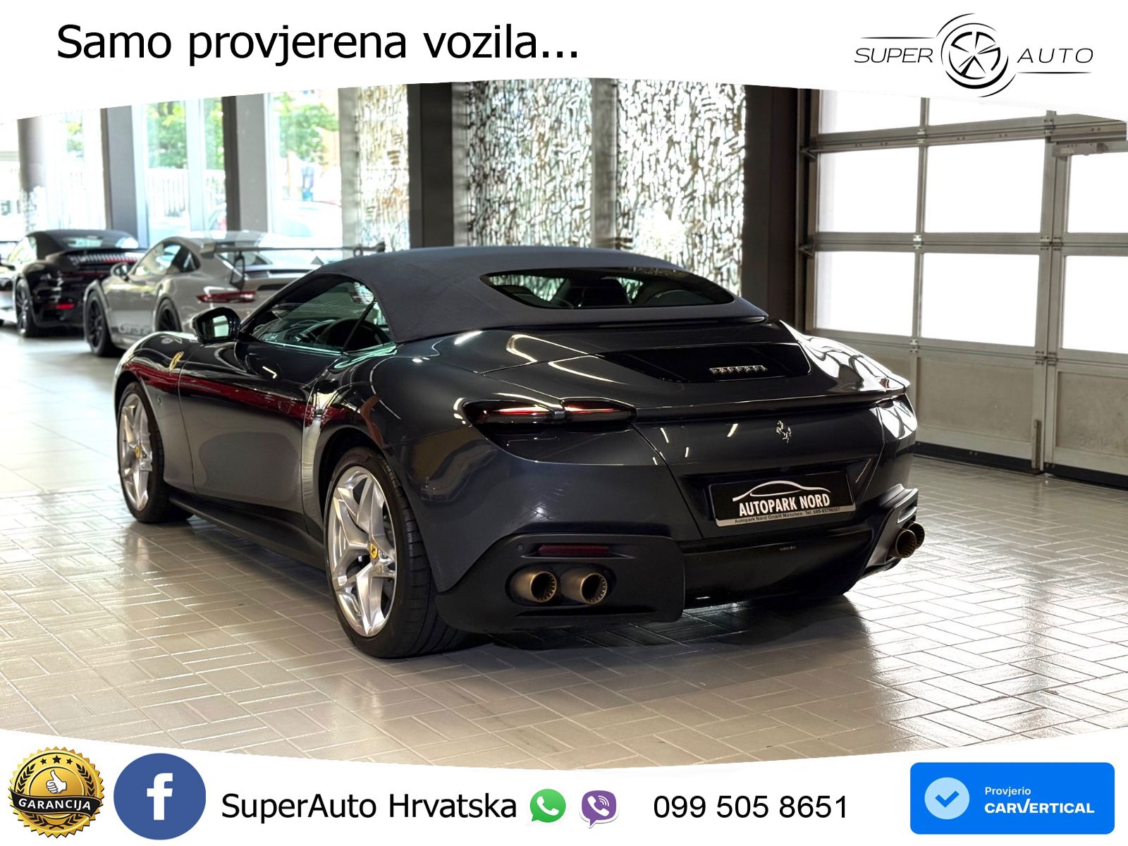 Ferrari Roma Spider 3.9 V8 (620 KS) F1 DCT LED+GR SJED+ACC