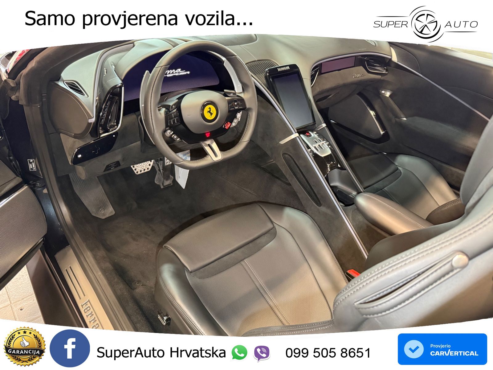 Ferrari Roma Spider 3.9 V8 (620 KS) F1 DCT LED+GR SJED+ACC