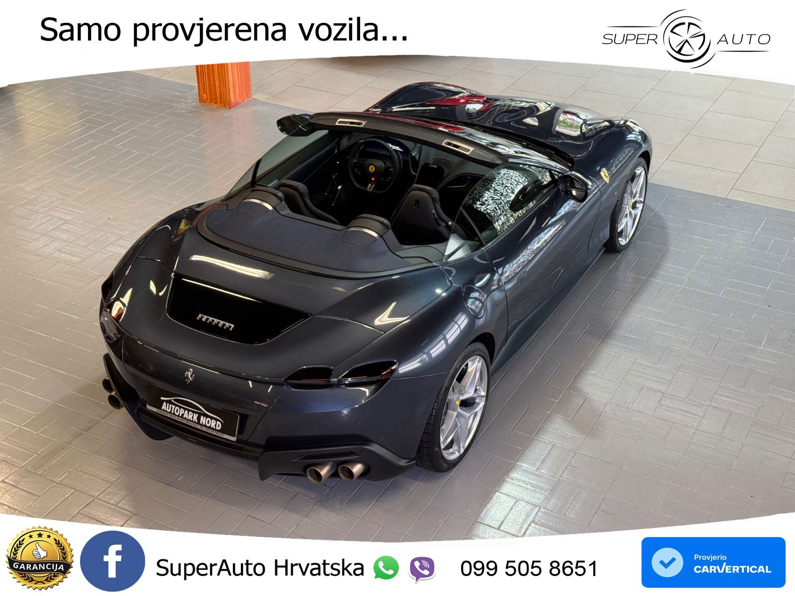 Ferrari Roma Spider 3.9 V8 (620 KS) F1 DCT LED+GR SJED+ACC