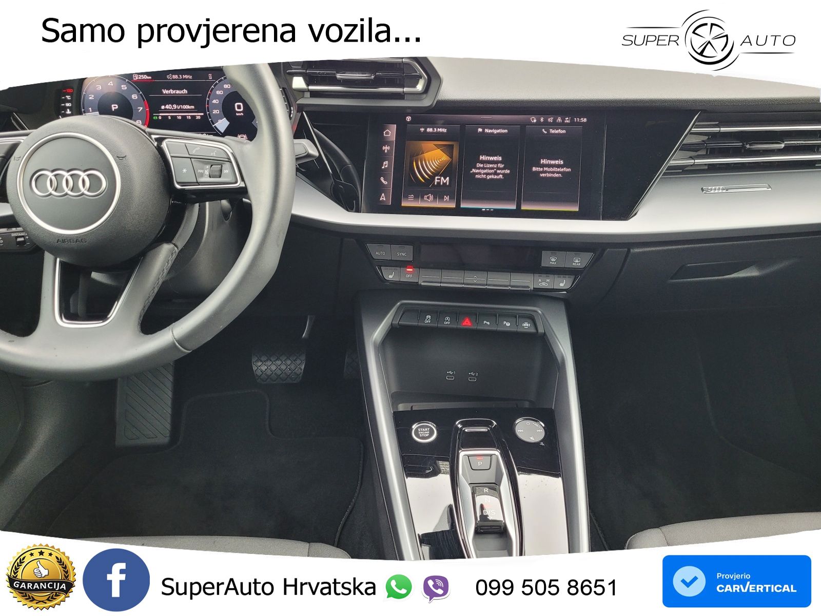 Audi A3 Limuzina 35 TFSI (150 KS) S tronic advanced