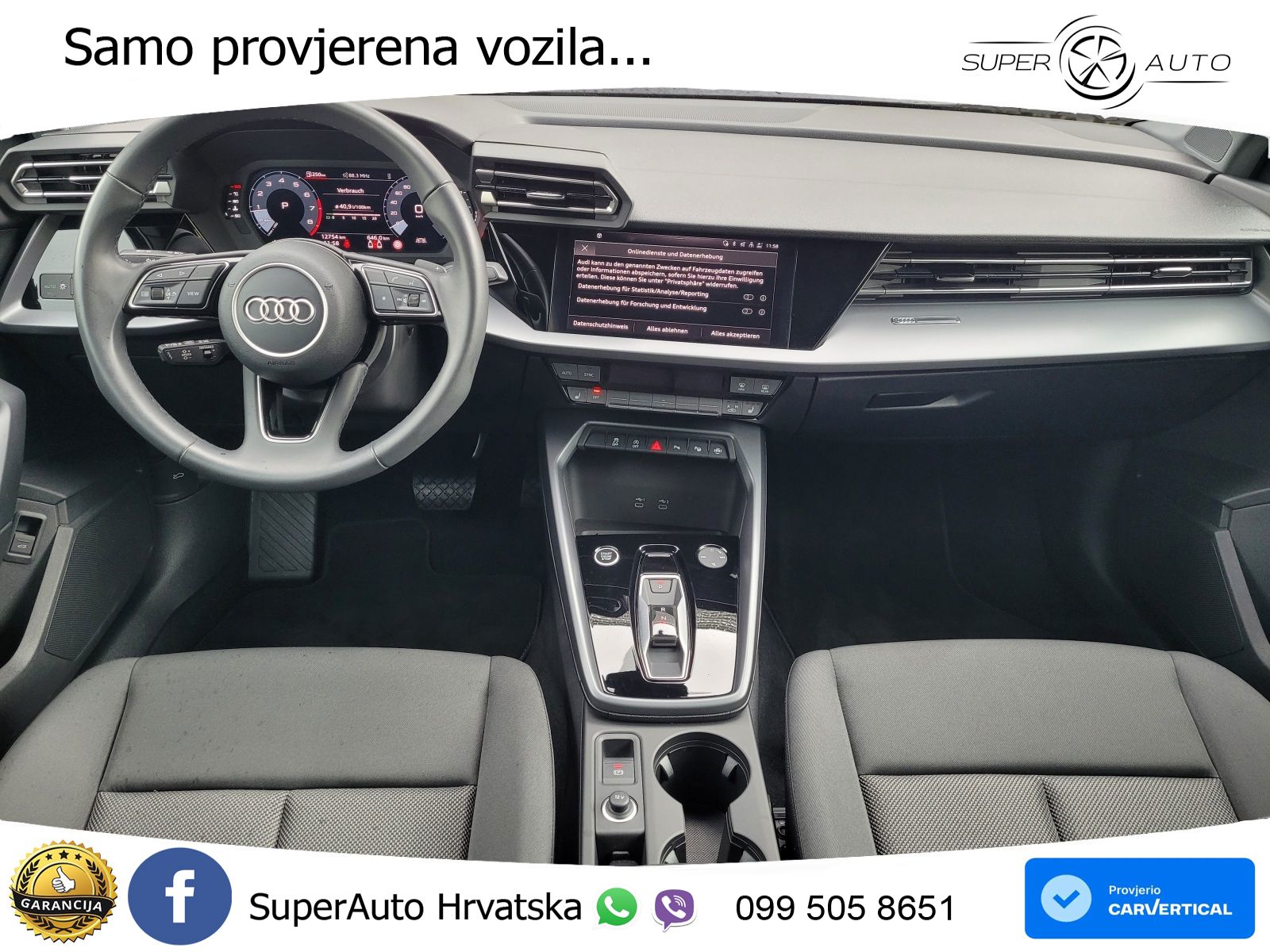 Audi A3 Limuzina 35 TFSI (150 KS) S tronic advanced
