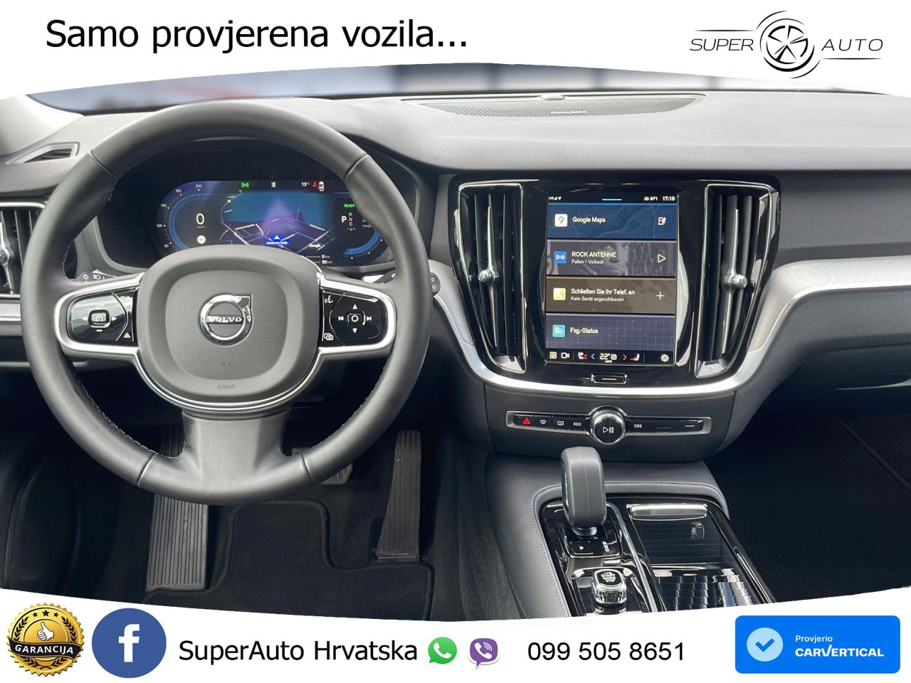 Volvo V60 2.0 T8 AWD Geartronic LED+GR SJED+ACC