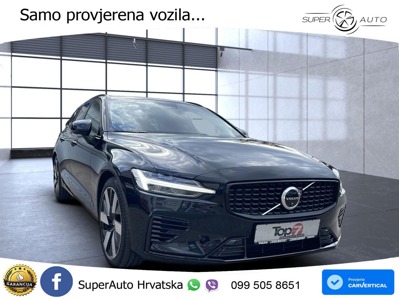 Volvo V60 2.0 T8 AWD Geartronic LED+GR SJED+ACC
