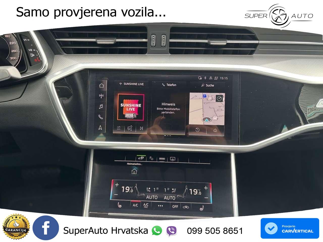 Audi A6 50 TFSIe (299 KS) quattro ultra S tronic MATRIX+GR SJED+KAM