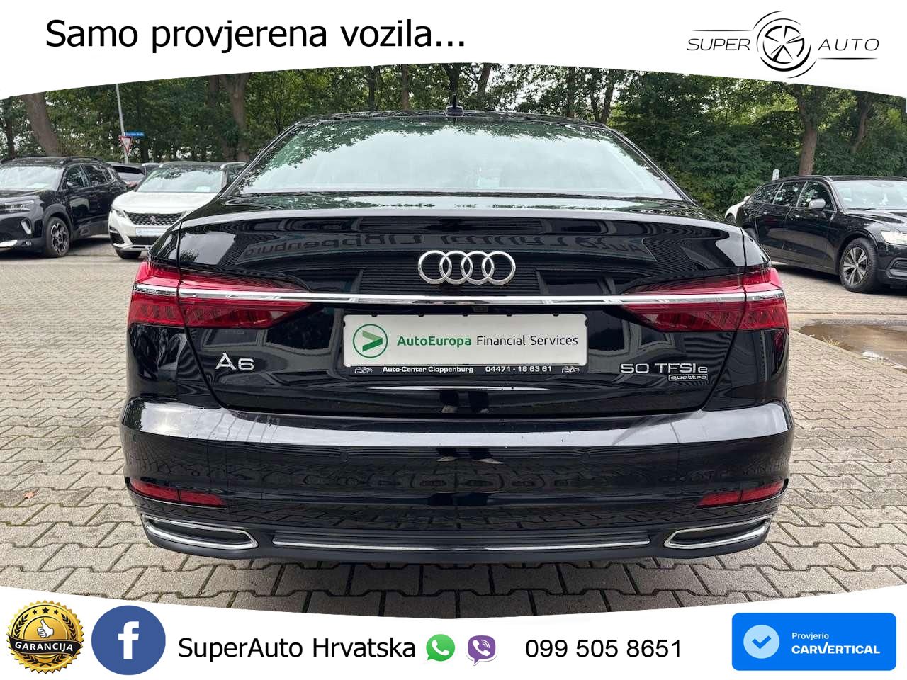 Audi A6 50 TFSIe (299 KS) quattro ultra S tronic MATRIX+GR SJED+KAM
