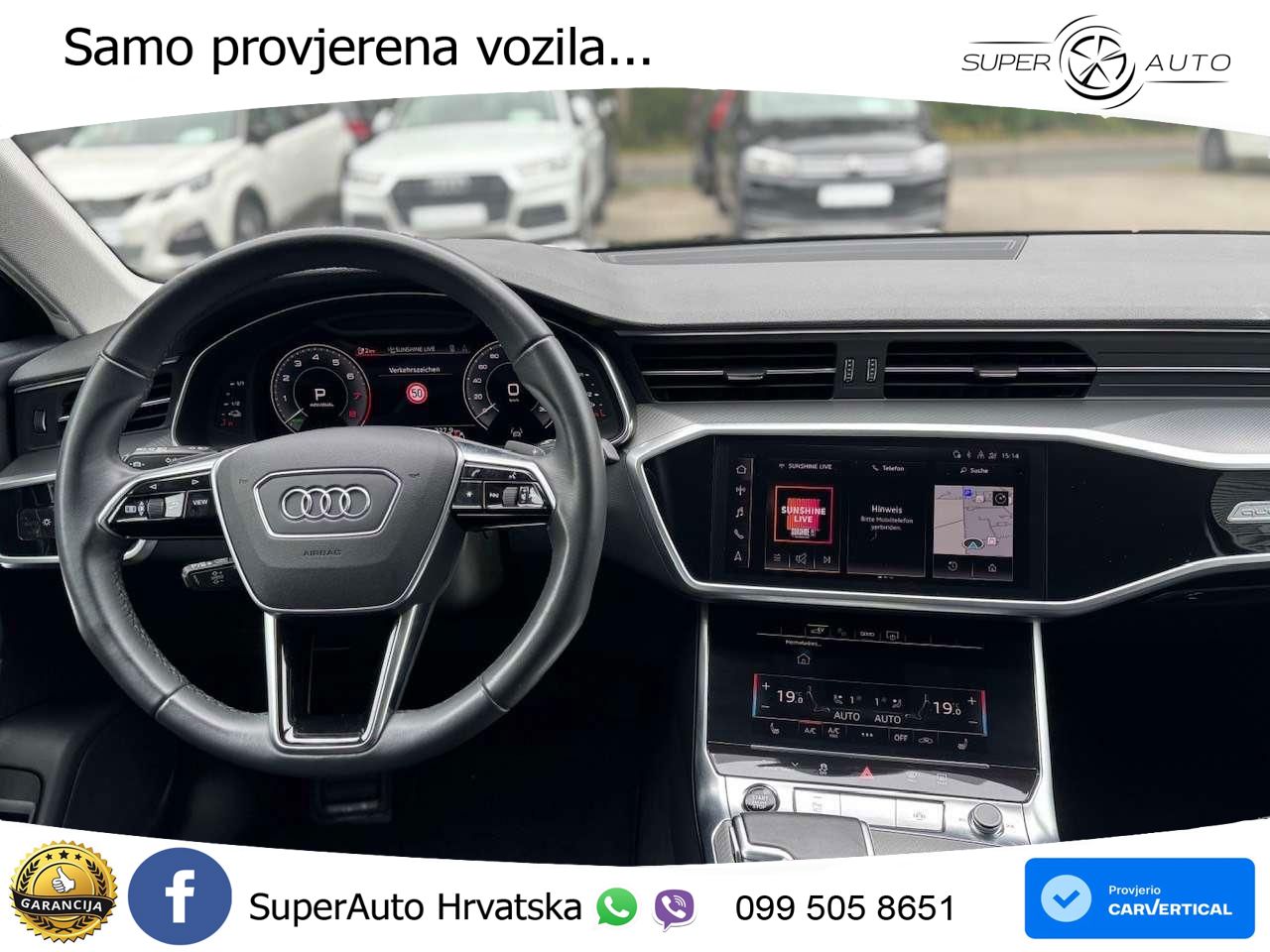 Audi A6 50 TFSIe (299 KS) quattro ultra S tronic MATRIX+GR SJED+KAM