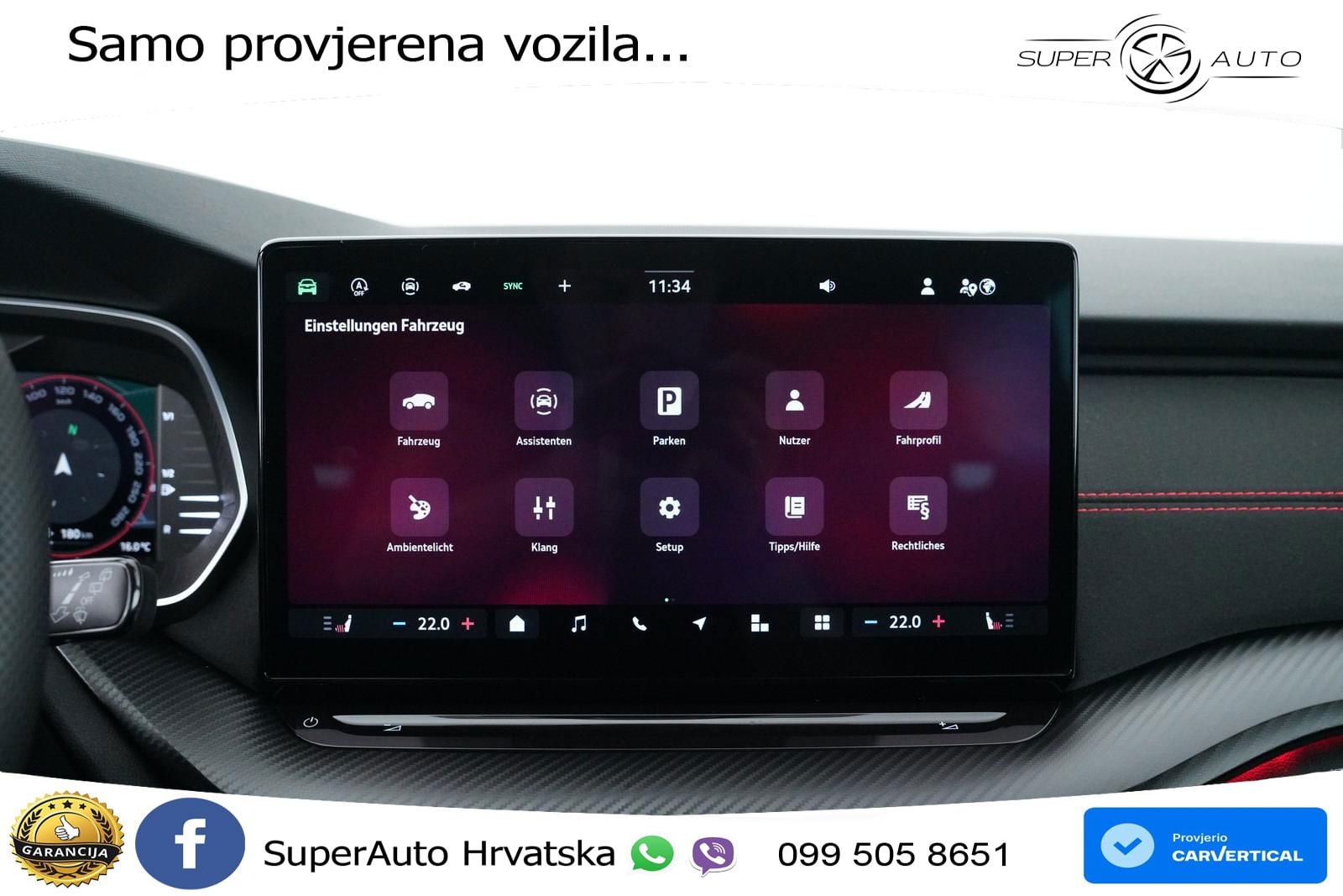 Škoda Octavia Combi RS 2.0 TSI (265 KS) DSG LED+GR SJED+ACC