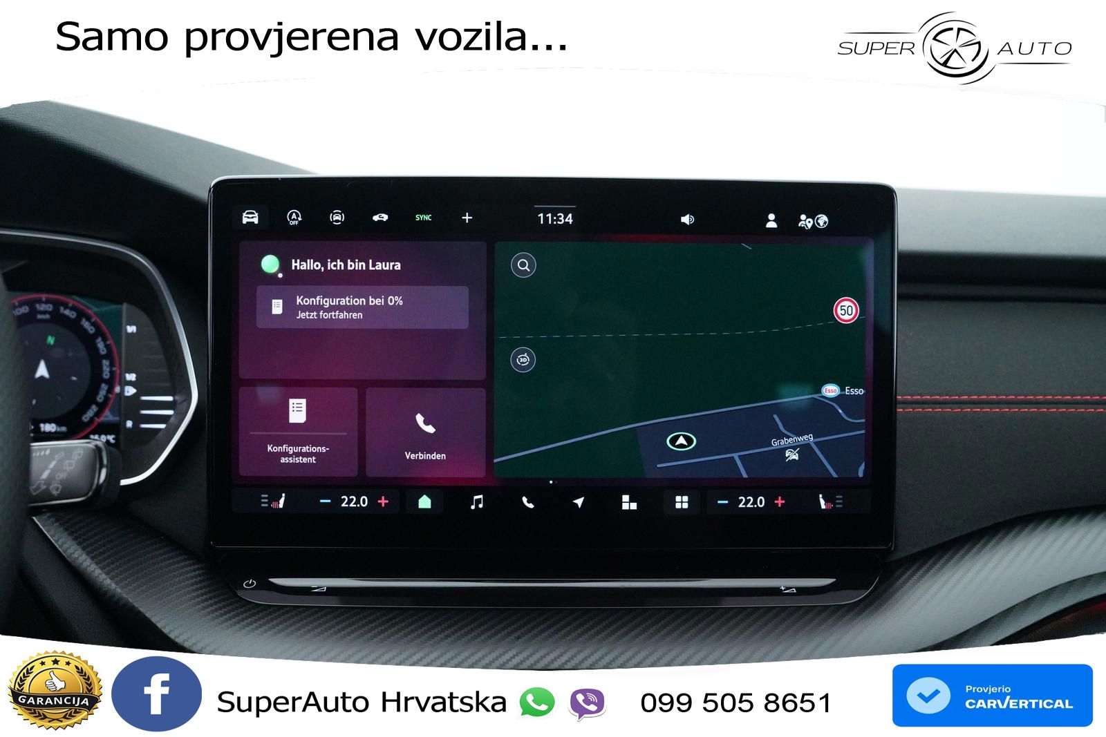 Škoda Octavia Combi RS 2.0 TSI (265 KS) DSG LED+GR SJED+ACC