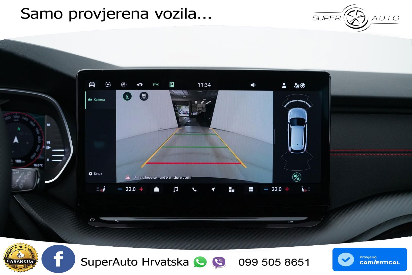 Škoda Octavia Combi RS 2.0 TSI (265 KS) DSG LED+GR SJED+ACC