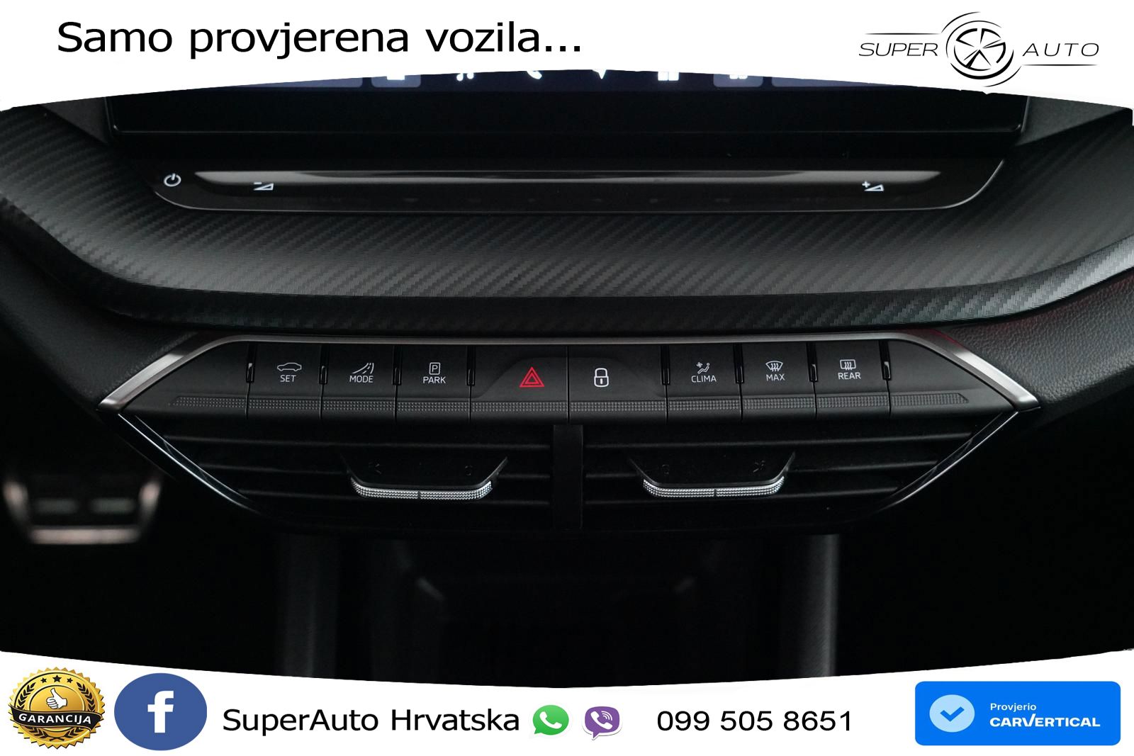 Škoda Octavia Combi RS 2.0 TSI (265 KS) DSG LED+GR SJED+ACC