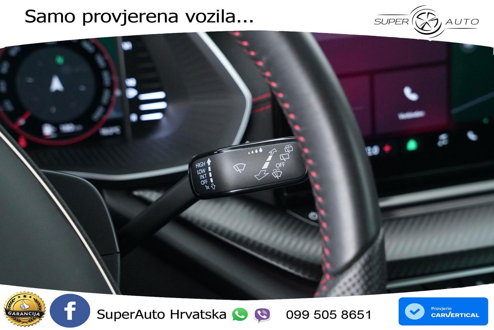 Škoda Octavia Combi RS 2.0 TSI (265 KS) DSG LED+GR SJED+ACC