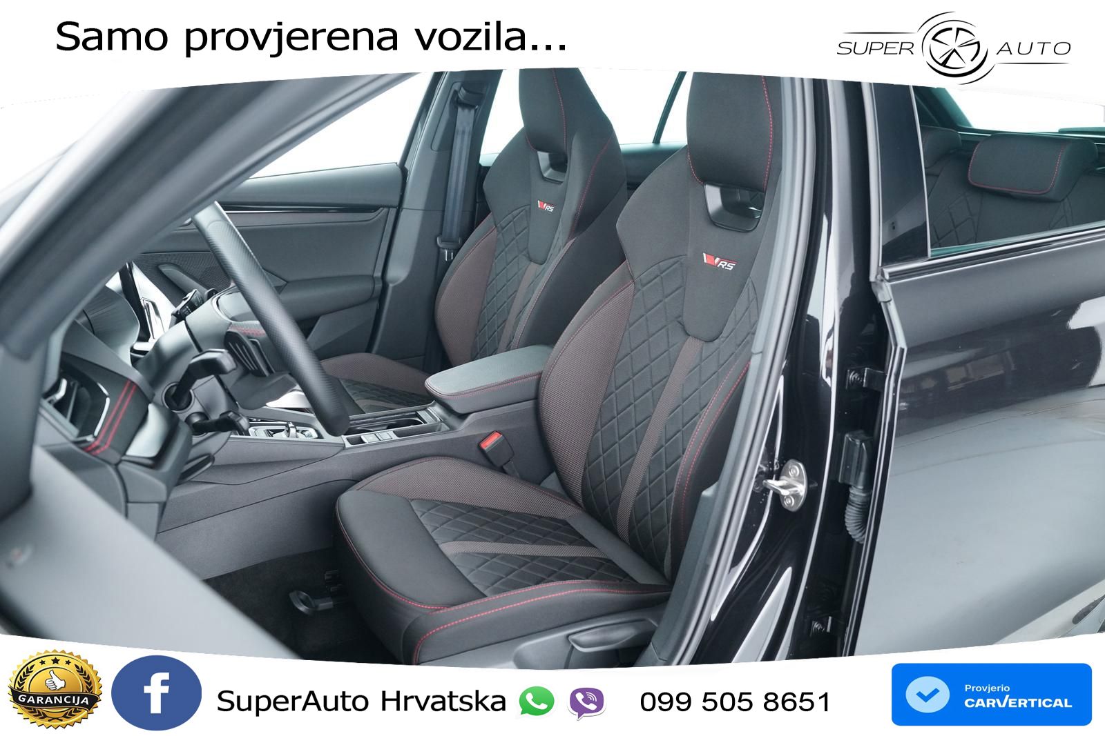 Škoda Octavia Combi RS 2.0 TSI (265 KS) DSG LED+GR SJED+ACC