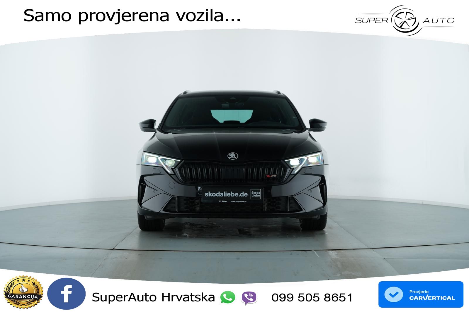 Škoda Octavia Combi RS 2.0 TSI (265 KS) DSG LED+GR SJED+ACC