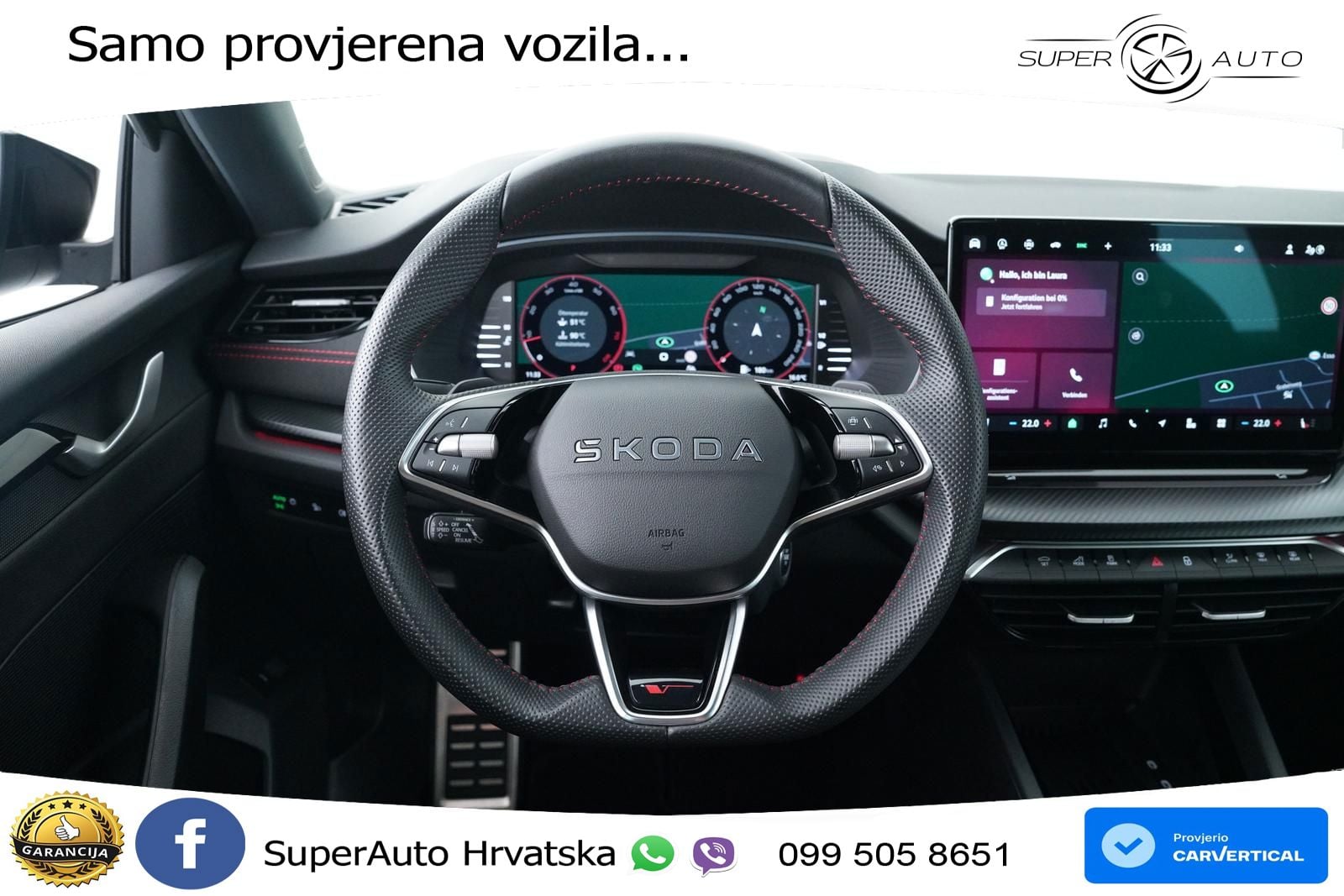 Škoda Octavia Combi RS 2.0 TSI (265 KS) DSG LED+GR SJED+ACC