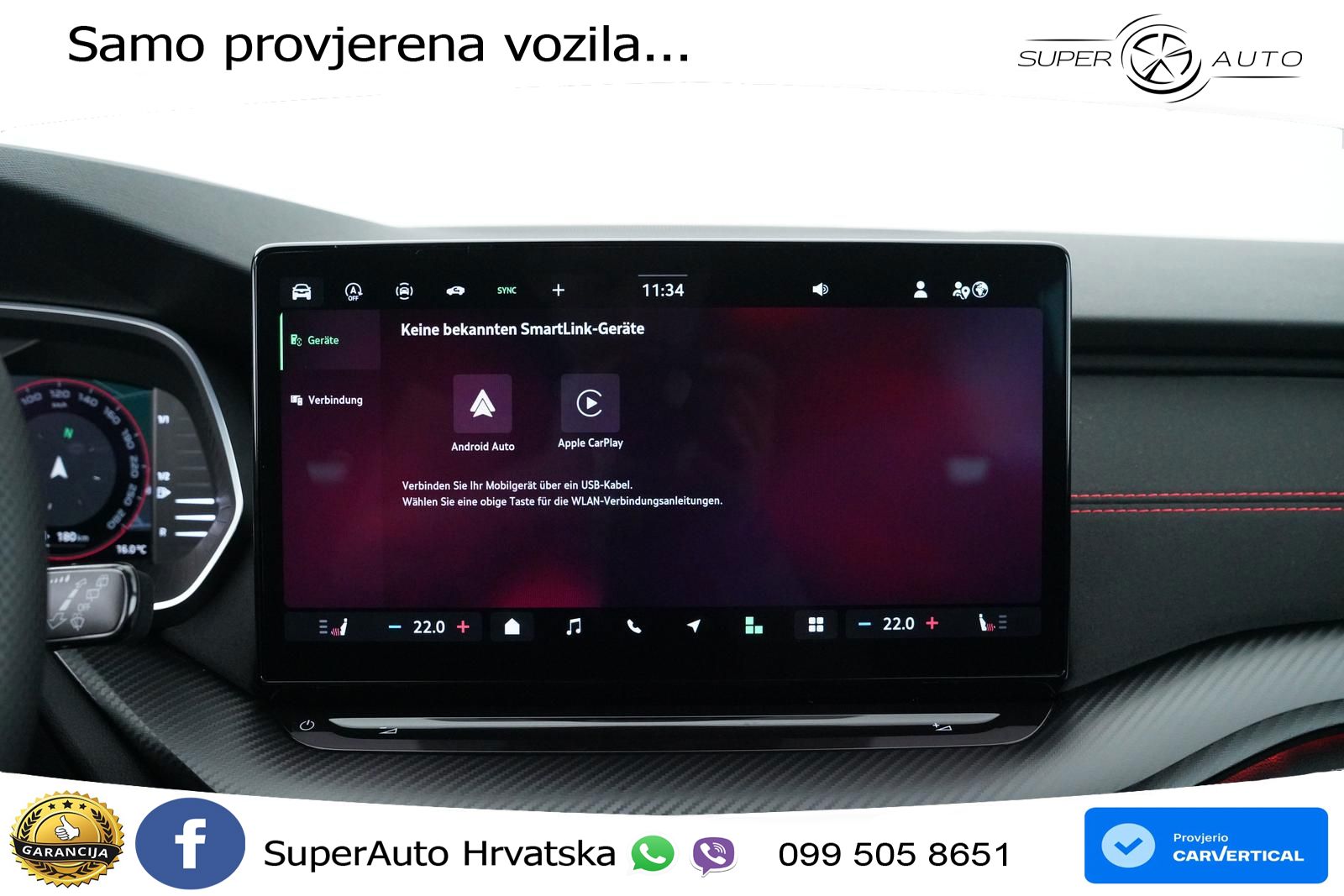 Škoda Octavia Combi RS 2.0 TSI (265 KS) DSG LED+GR SJED+ACC