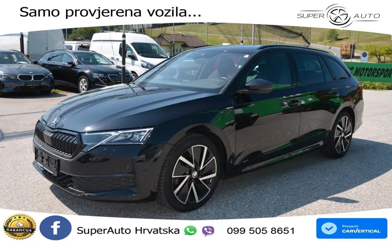 Škoda Octavia Combi 2.0 TDI (150 KS) DSG SportLine MATRIX+GR SJED+KAM