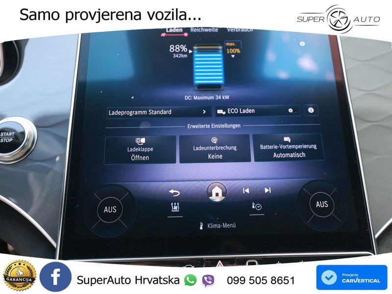 Mercedes EQE 500 100 kWh (408 KS) 4MATIC AMG ZRAČNI+ACC+GR SJED+360