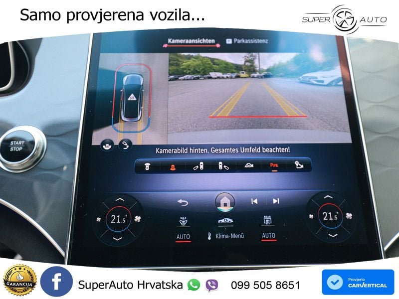 Mercedes EQE 500 100 kWh (408 KS) 4MATIC AMG ZRAČNI+ACC+GR SJED+360