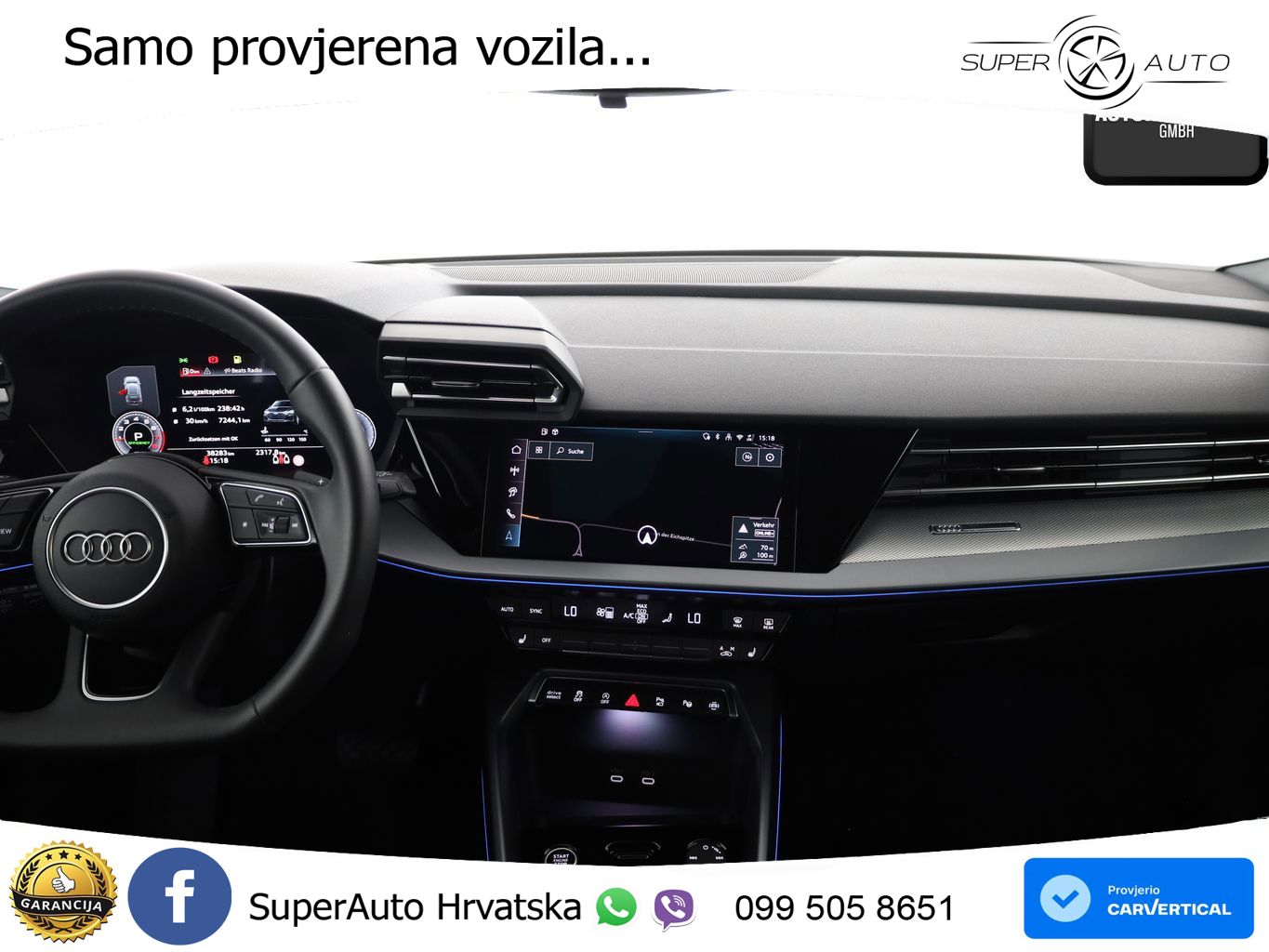 Audi A3 Sportback 30 TFSI (116 KS) Mild Hybrid S tronic S line LED+GR SJED+ACC