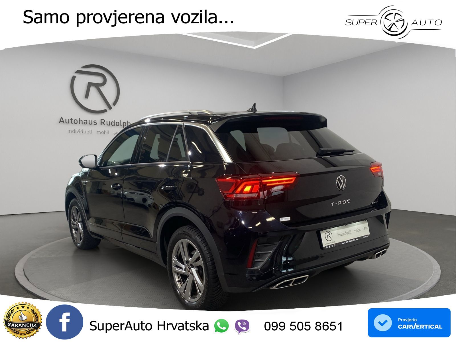 Volkswagen T-Roc I 2.0 TSI (190 KS) 4M DSG LED+GR SJED+ACC