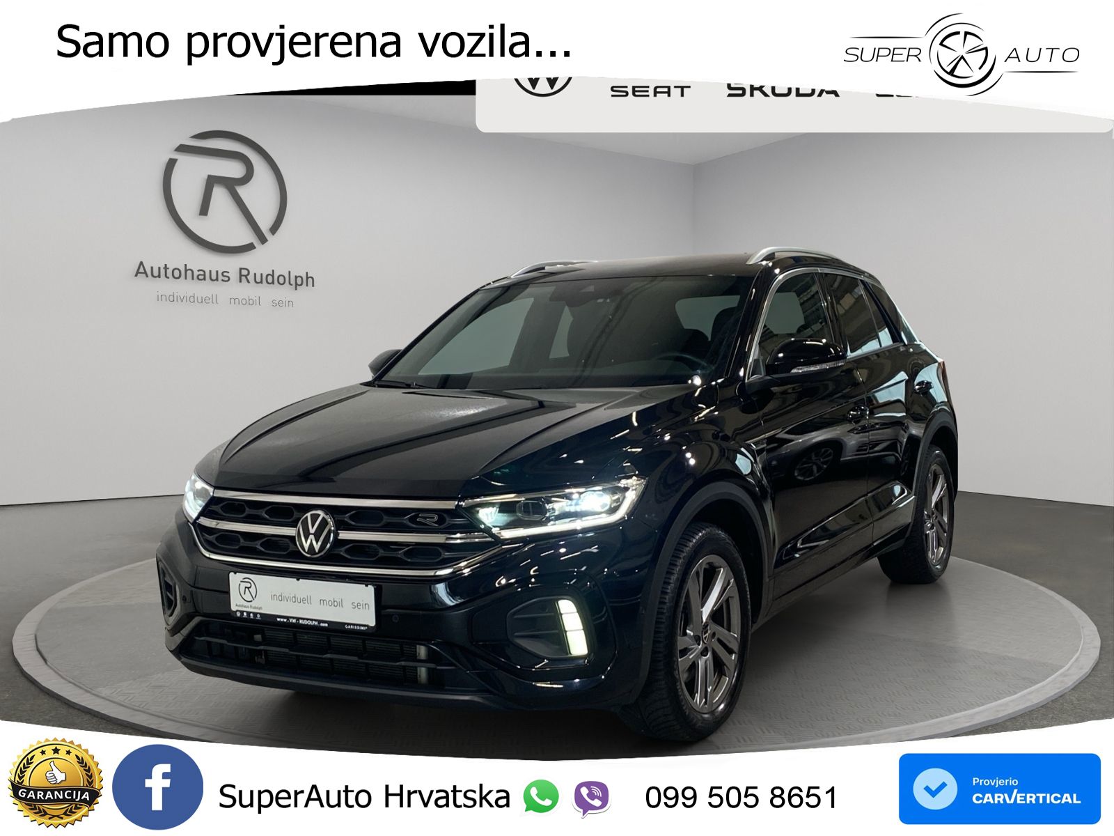 Volkswagen T-Roc I 2.0 TSI (190 KS) 4M DSG LED+GR SJED+ACC