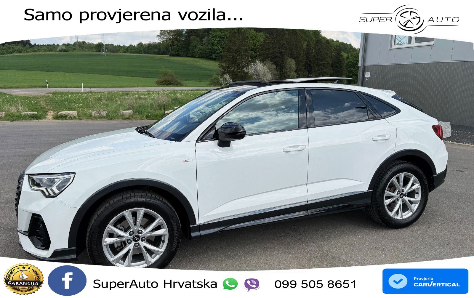 Audi Q3 Sportback 35 TDI (150 KS) S line