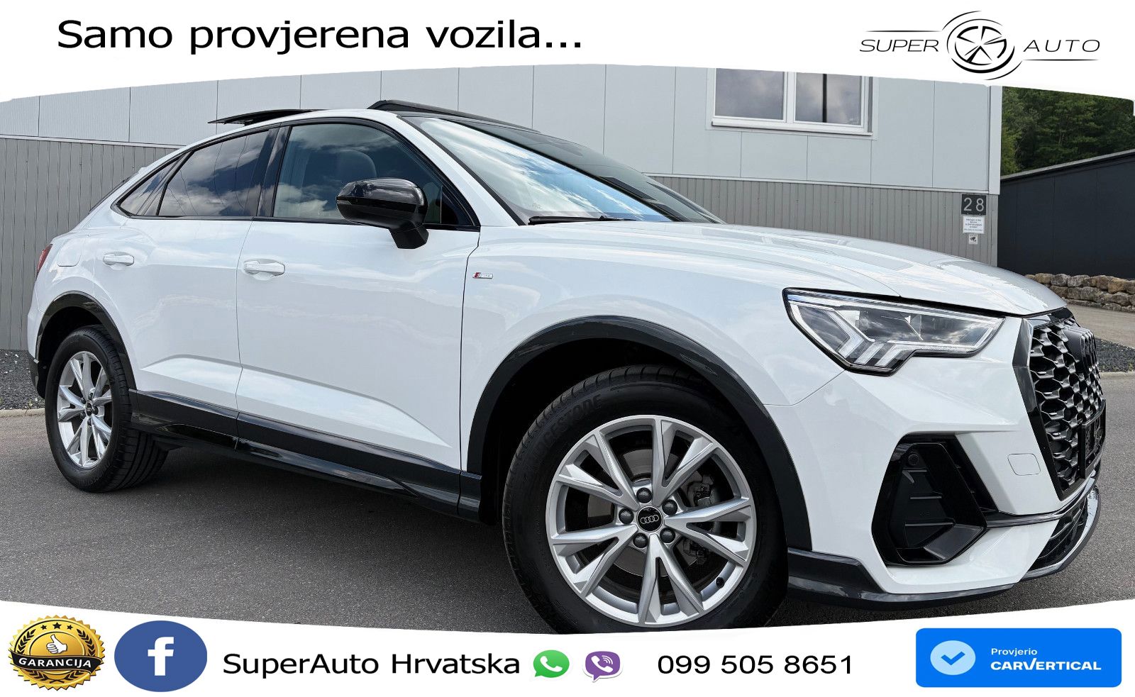 Audi Q3 Sportback 35 TDI (150 KS) S line