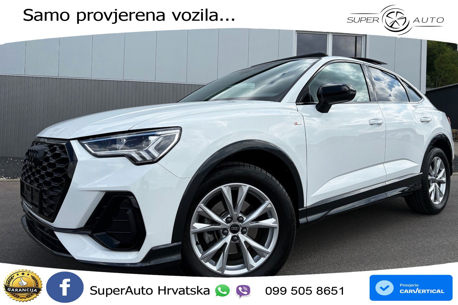 Audi Q3 Sportback 35 TDI (150 KS) S line