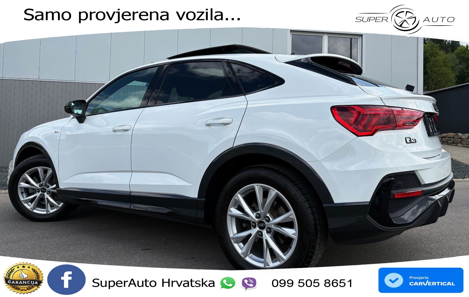 Audi Q3 Sportback 35 TDI (150 KS) S line