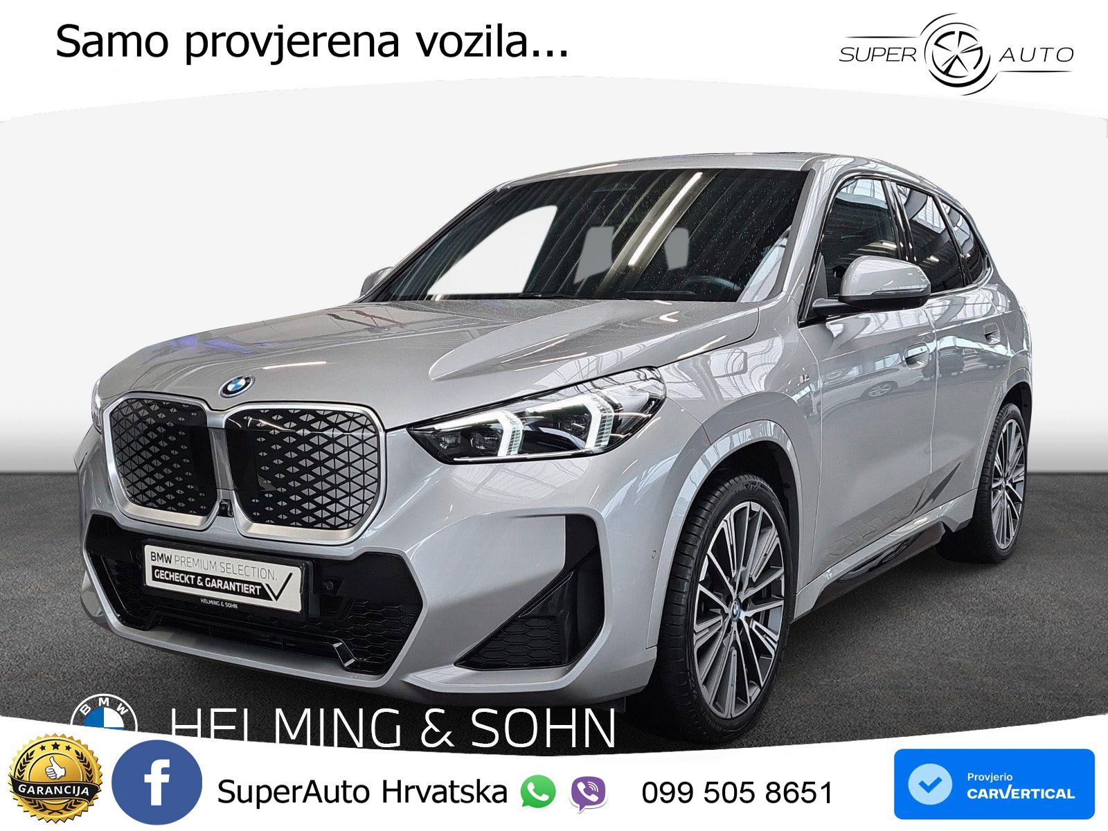 BMW iX1 68 kWh (313 KS) xDrive30 M Sport LED+GR SJED+ACC