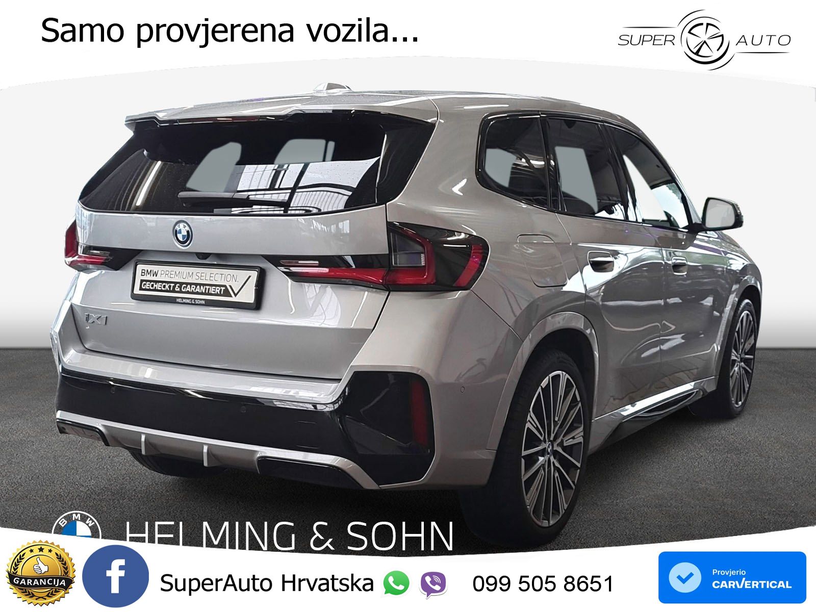 BMW iX1 68 kWh (313 KS) xDrive30 M Sport LED+GR SJED+ACC