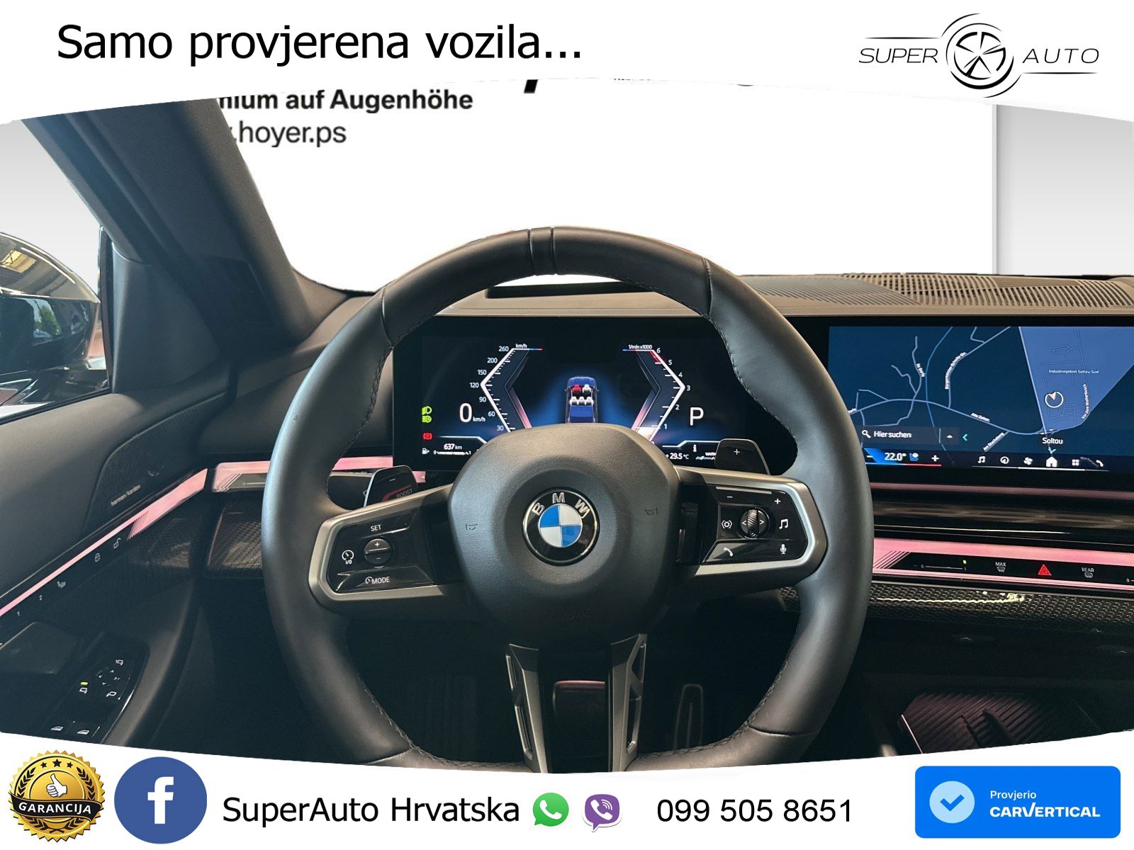 BMW 520d (197 KS) Steptronic M Sport ACC+HEAD+4xGR SJED+360+PANO