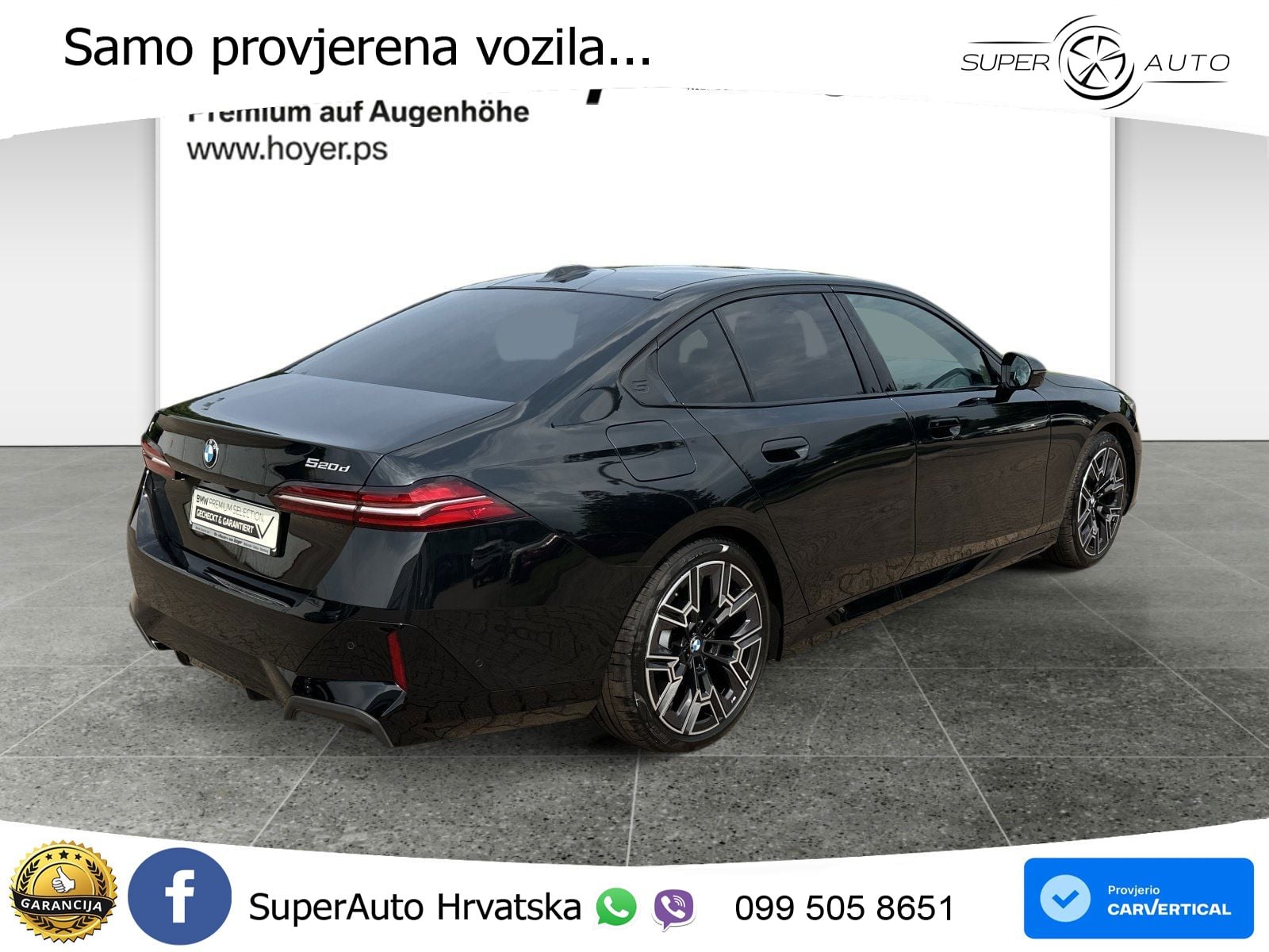 BMW 520d (197 KS) Steptronic M Sport ACC+HEAD+4xGR SJED+360+PANO