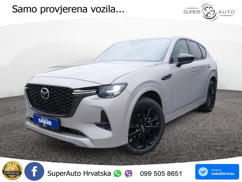 Mazda CX-60 3.3 e-Skyactiv D (254 KS) AWD Automatic LED+GR SJED+ACC