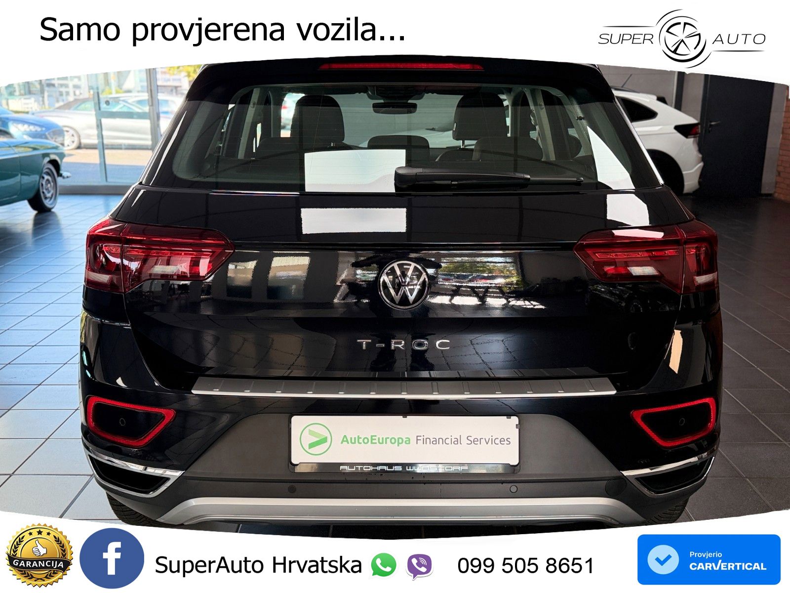 Volkswagen T-Roc 1.5 TSI (150 KS) DSG LED+GR SJED+ACC