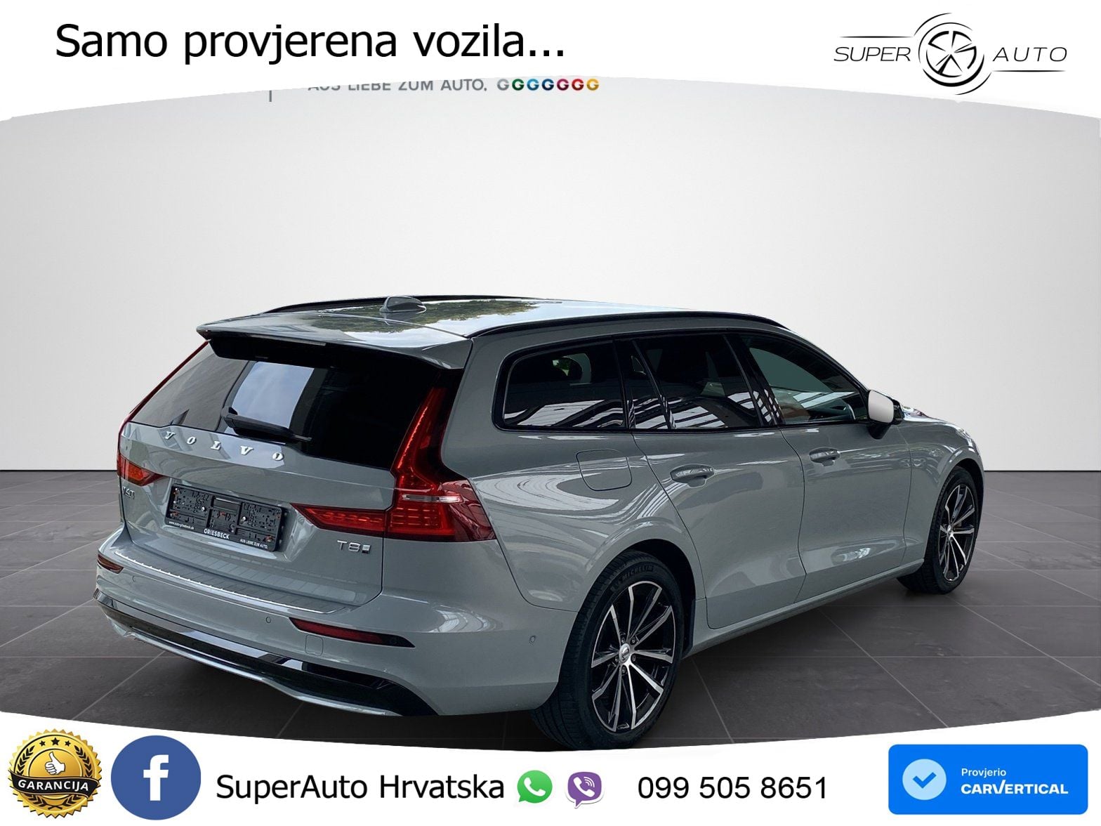 Volvo V60 2.0 T8 AWD Geartronic LED+GR SJED+ACC