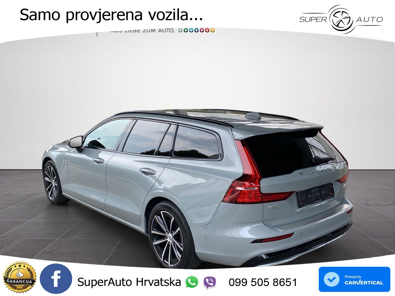 Volvo V60 2.0 T8 AWD Geartronic LED+GR SJED+ACC