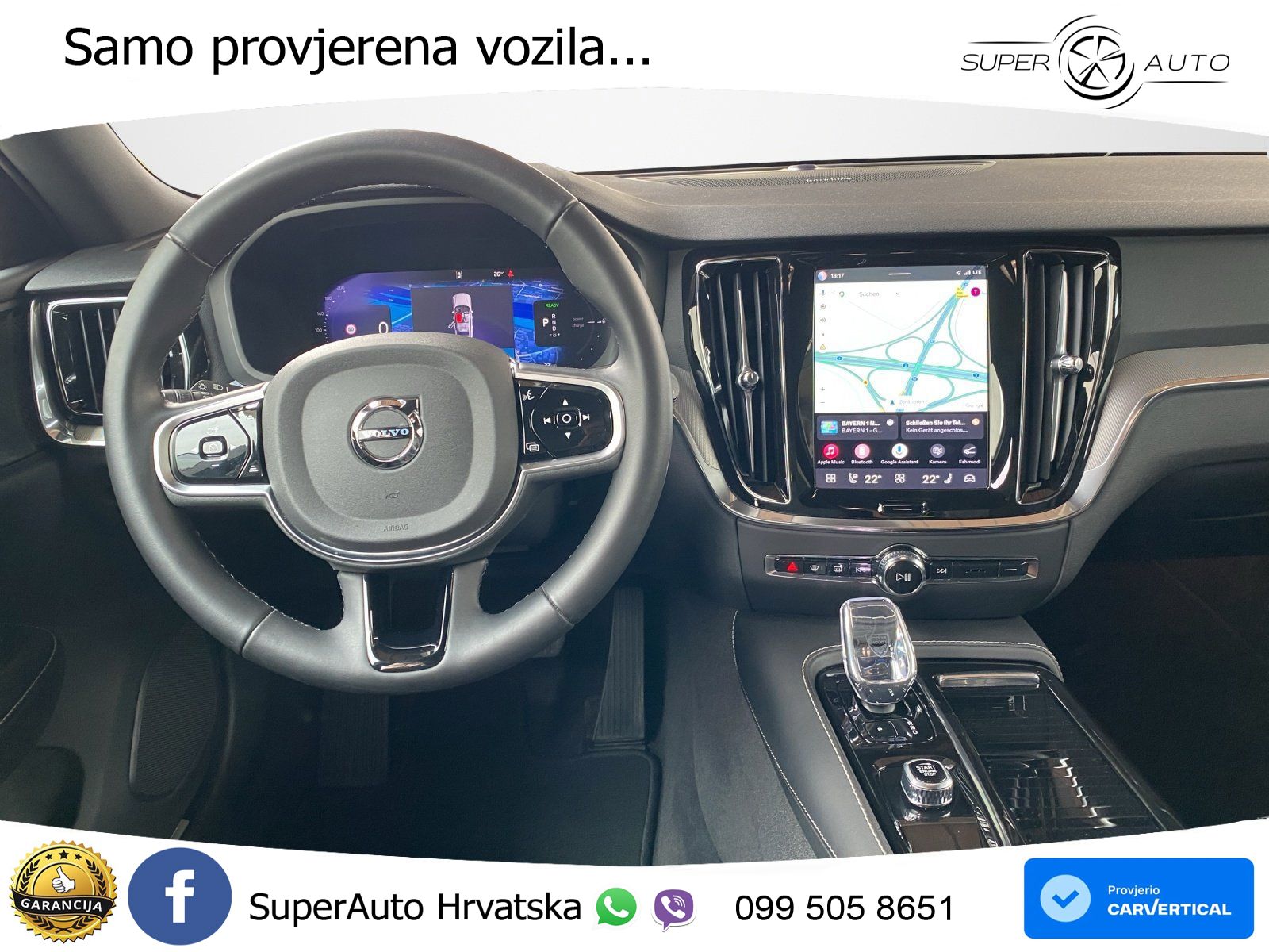 Volvo V60 2.0 T8 AWD Geartronic LED+GR SJED+ACC