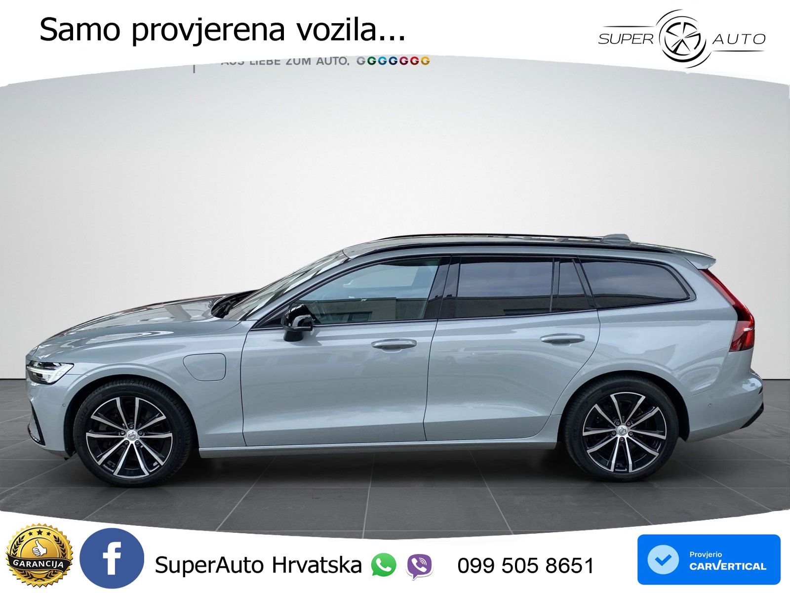 Volvo V60 2.0 T8 AWD Geartronic LED+GR SJED+ACC