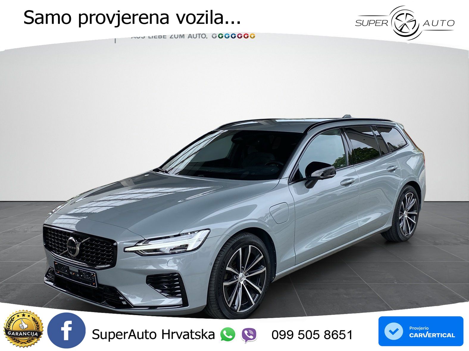 Volvo V60 2.0 T8 AWD Geartronic LED+GR SJED+ACC