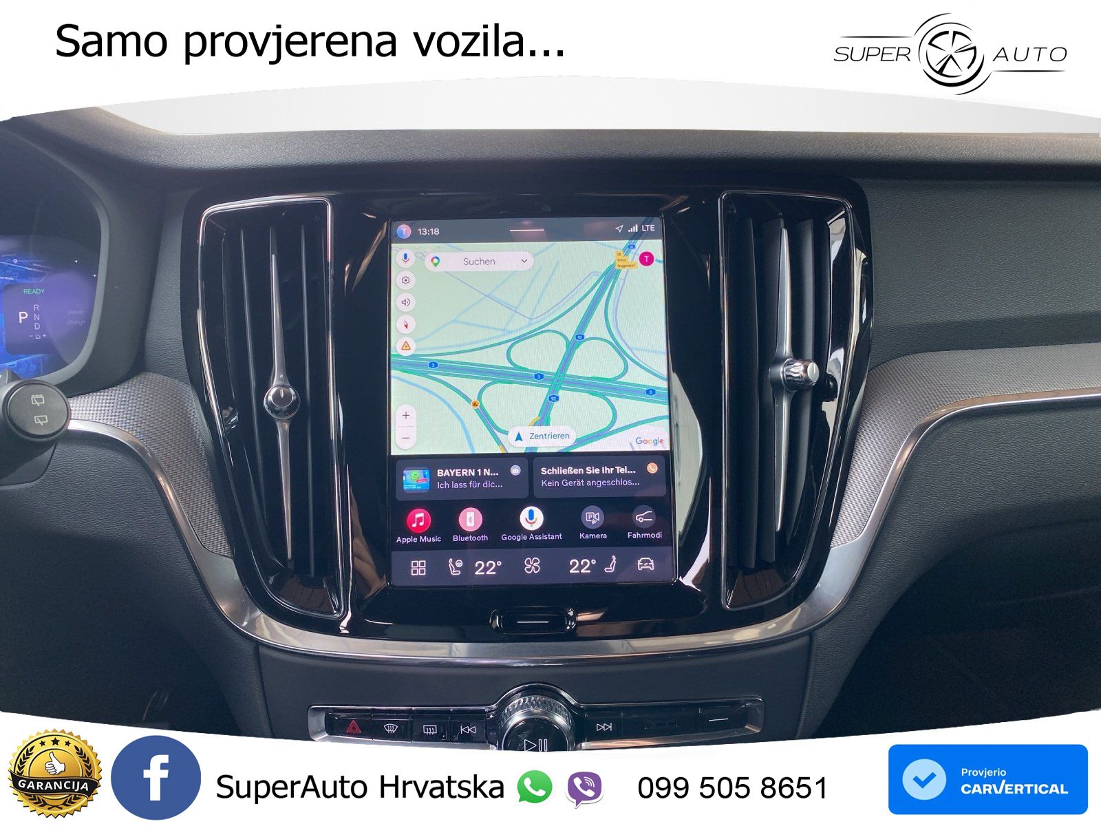 Volvo V60 2.0 T8 AWD Geartronic LED+GR SJED+ACC
