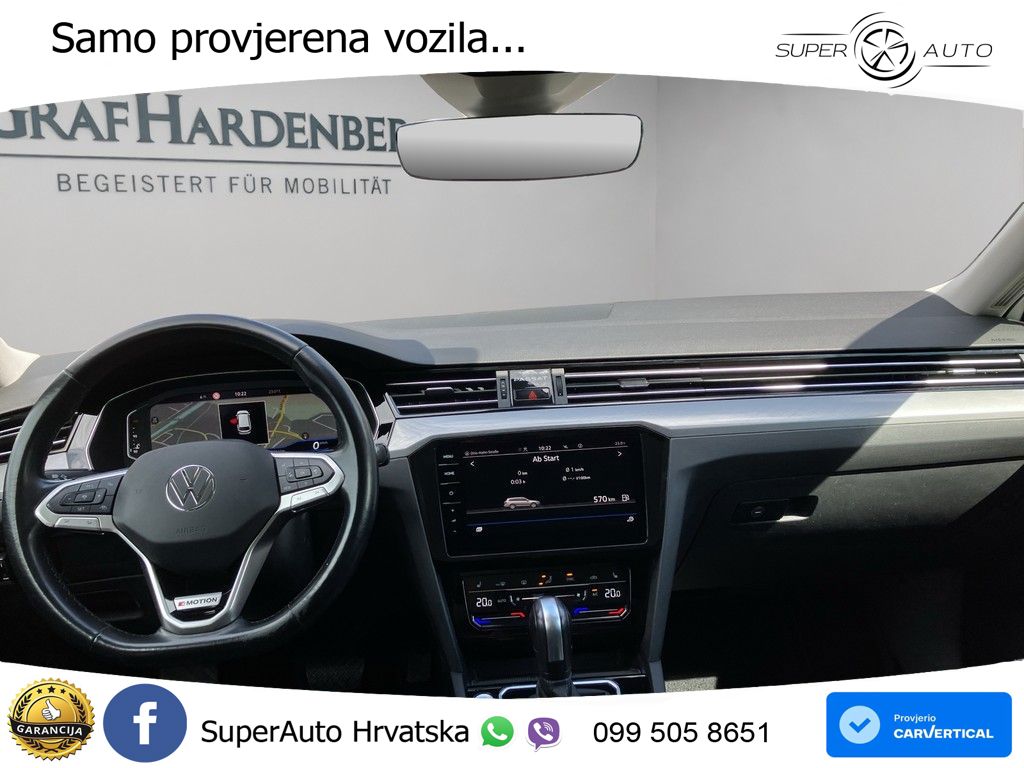 Volkswagen Passat Variant 2.0 TDI (200 KS) 4MOTION DSG Business MATRIX+GR SJED+KAM