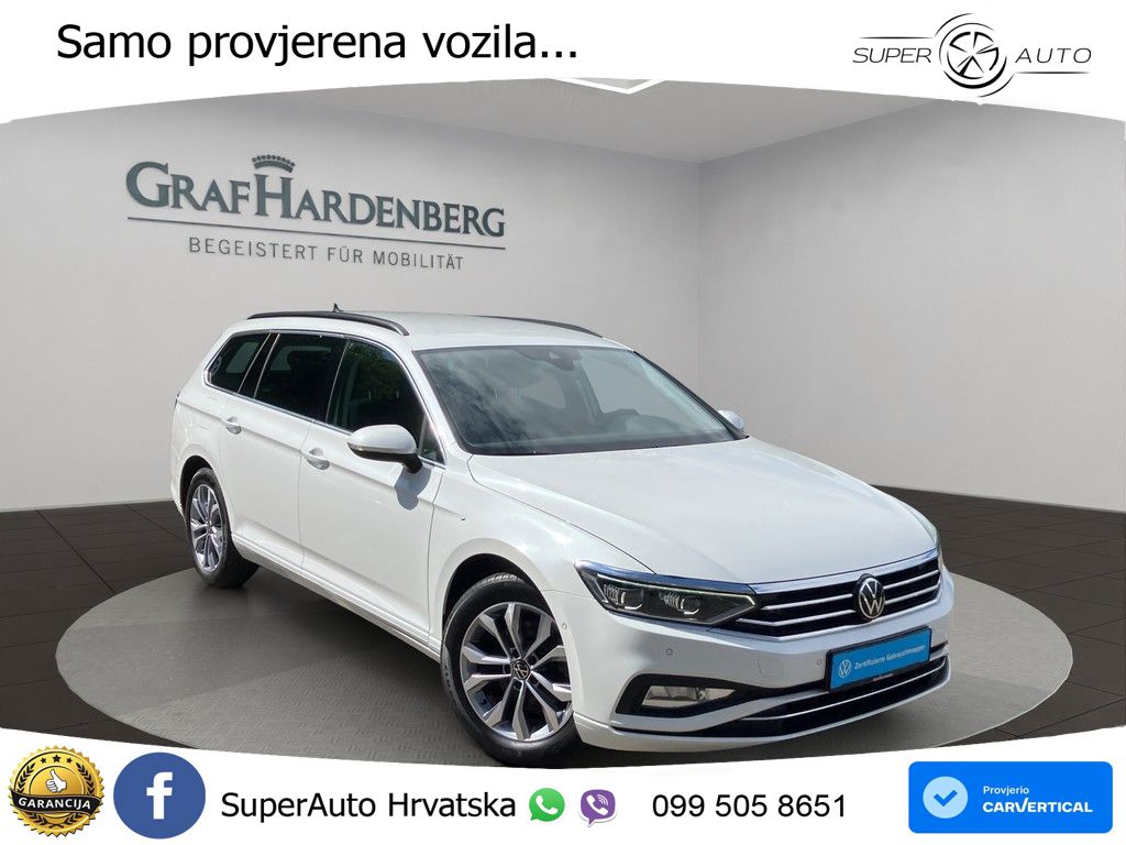 Volkswagen Passat Variant 2.0 TDI (200 KS) 4MOTION DSG Business MATRIX+GR SJED+KAM