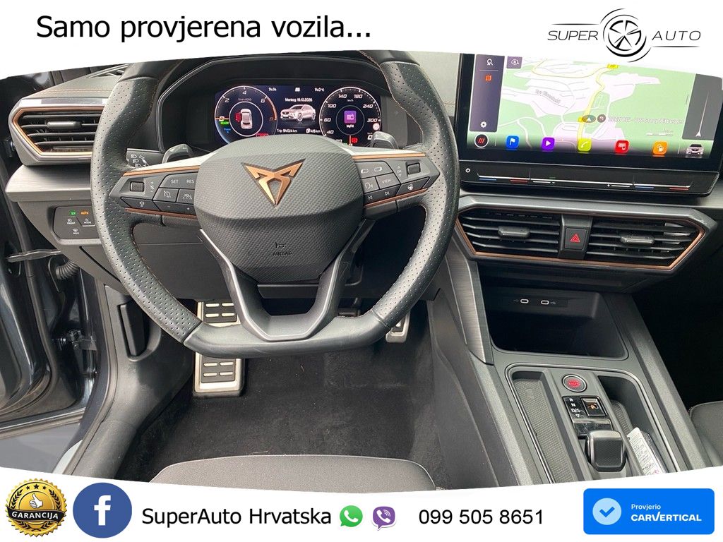 Cupra Formentor 1.4 TSI (245 KS) e-Hybrid DSG VZ MATRIX+GR SJED+KAM
