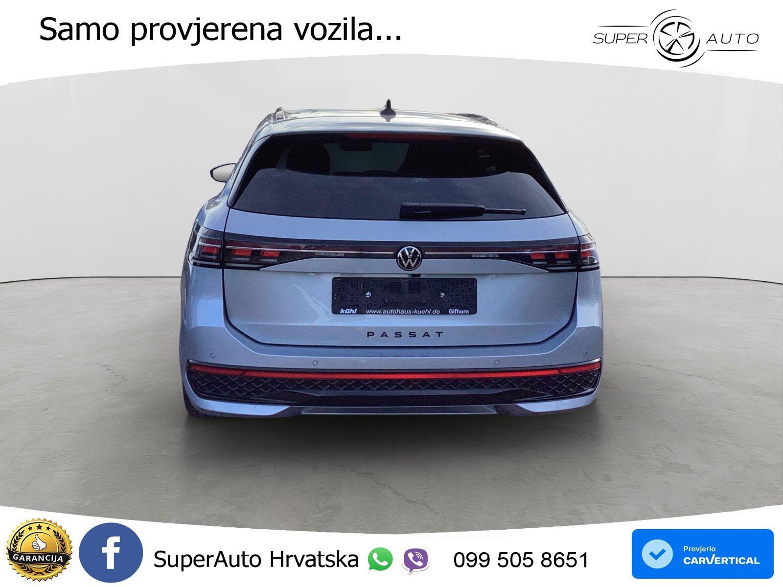 Volkswagen Passat Variant 1.5 TSI (272 KS) eHybrid DSG R-Line LED+GR SJED+ACC